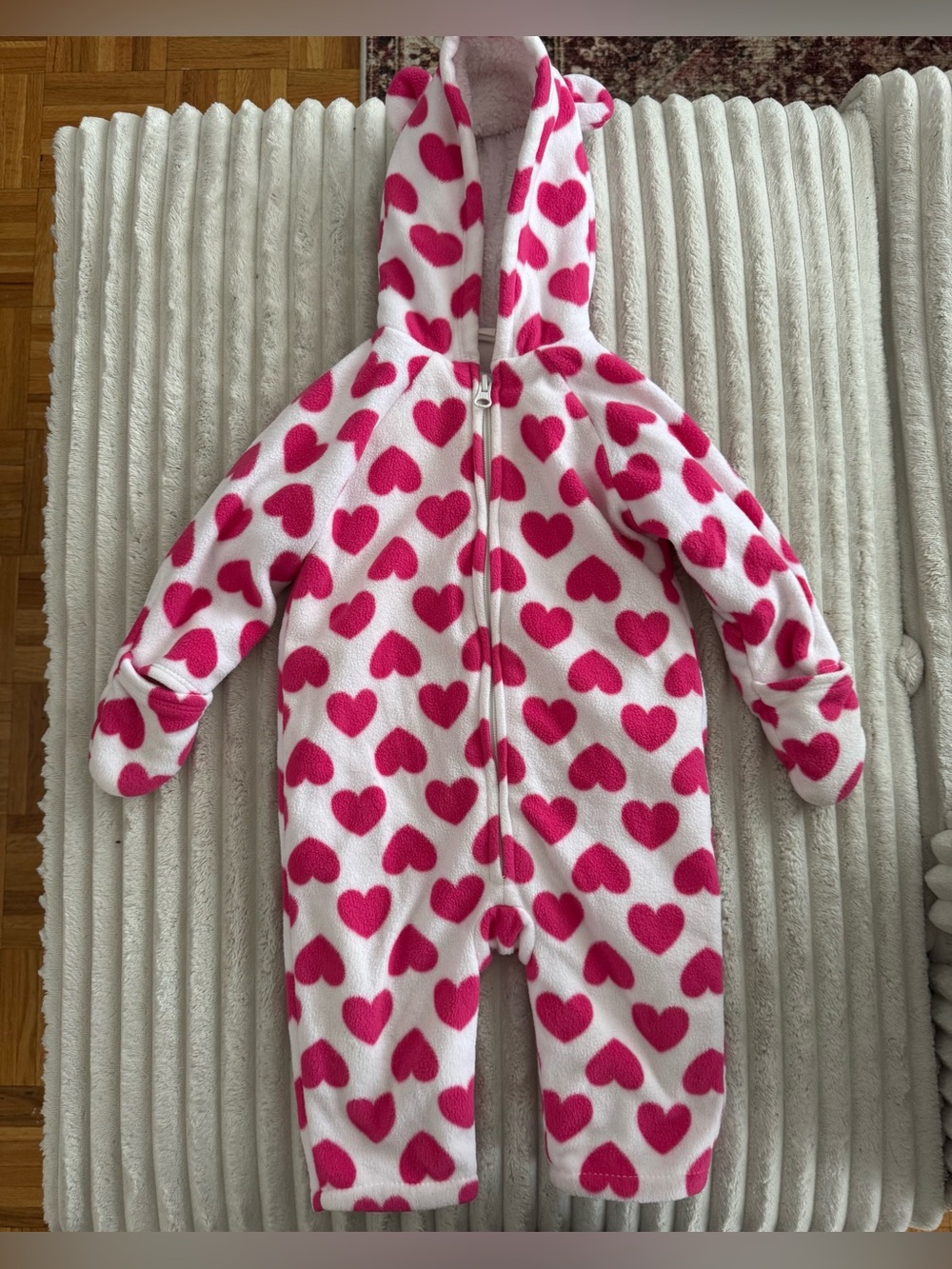 Old Navy Fleece One Piece 12-18M